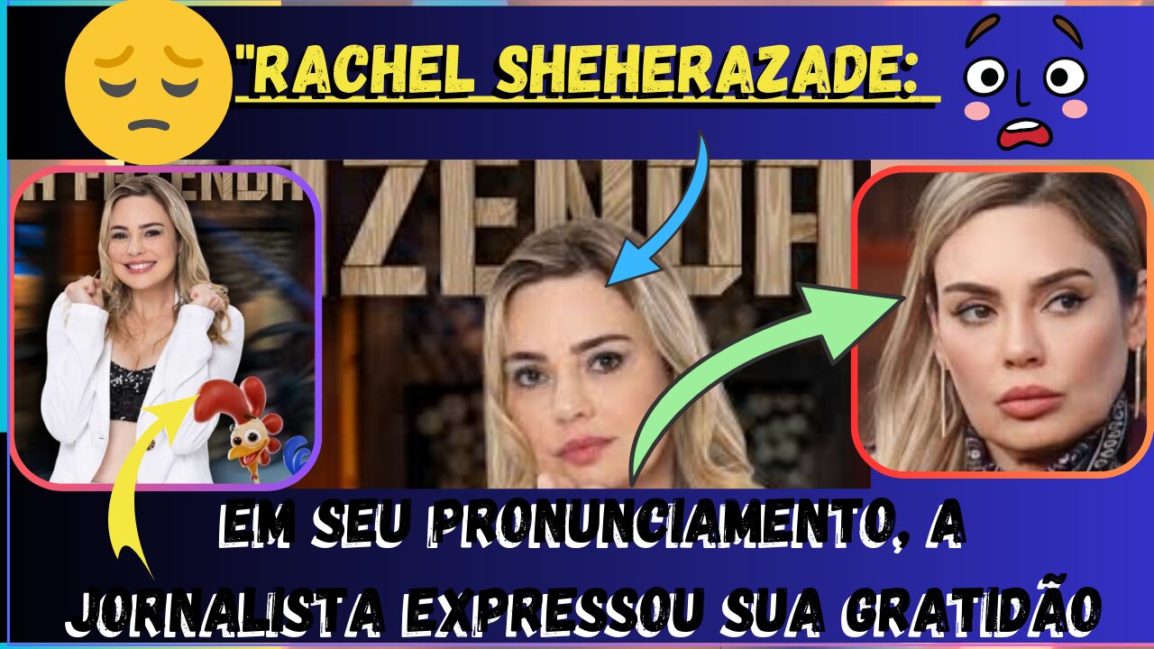 Polêmica #afazenda15: Rachel vs #JennyMiranda e o Pronunciamento Emocionante de #RachelSheherazade,