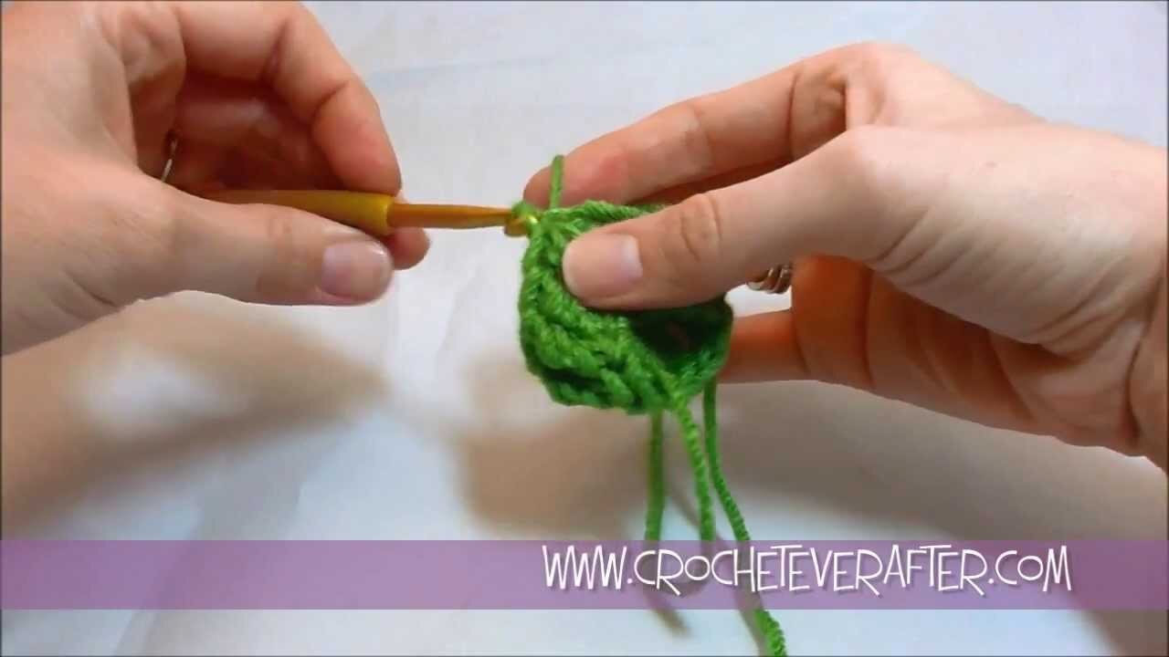 Left Hand Treble Crochet Tutorial #11: Foundation Treble Crochet Join in the Round