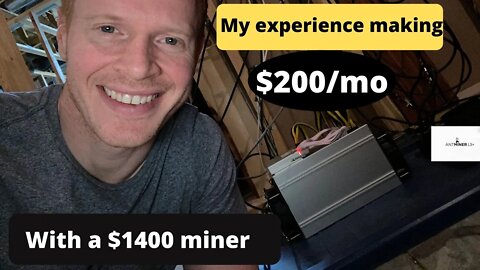 Crypto Strategy #11 - Mine! Here's how I make $200/month with a $1400 Bitmain Antminer L3+ at home