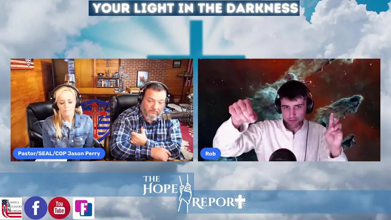 213 Rob Rowe on the Unseen Realm- The Hope Report