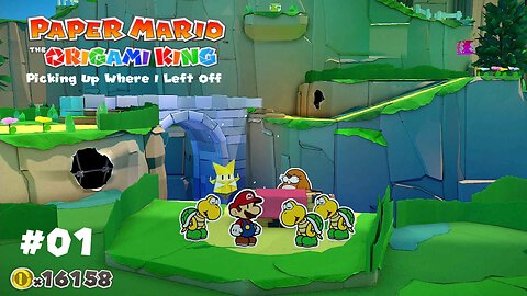 Paper Mario: The Origami King: Picking Up Where I Left Off - Part 1: Searching for Shell Stones