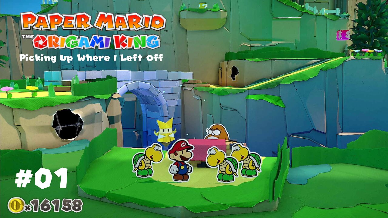 Paper Mario: The Origami King: Picking Up Where I Left Off - Part 1: Searching for Shell Stones
