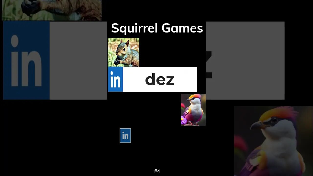 Nature's Feud: Squirrel vs Bird Challenge Revealed. #shorts