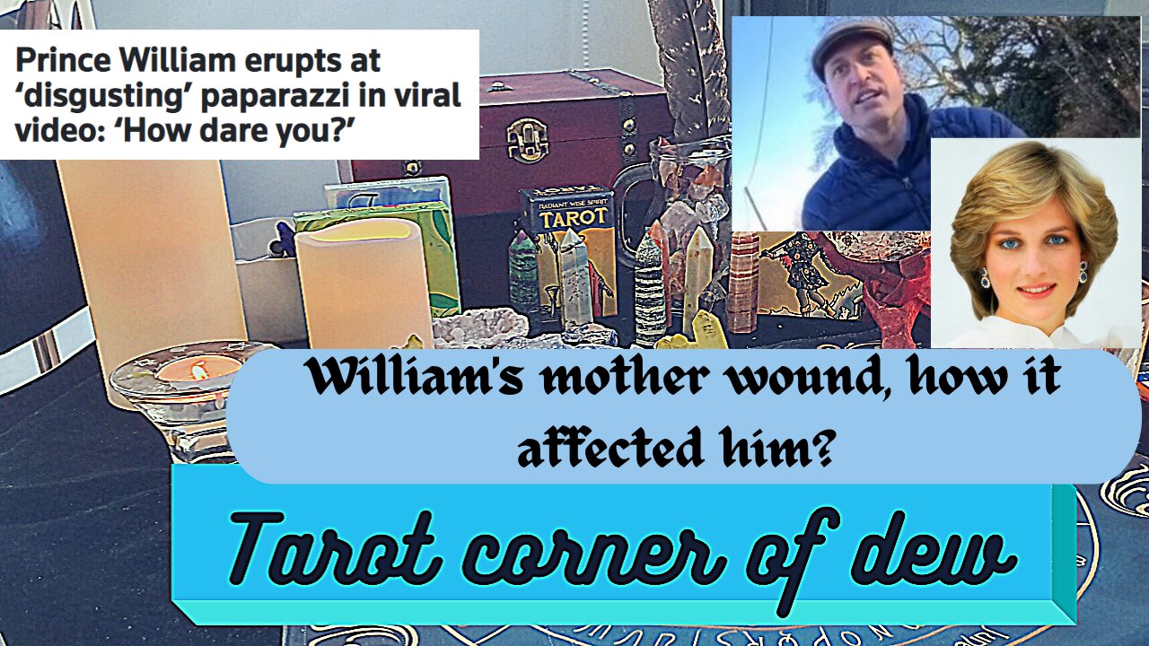 William mother's hurt, how was he affected? did it influence his reaction to paparazzi?