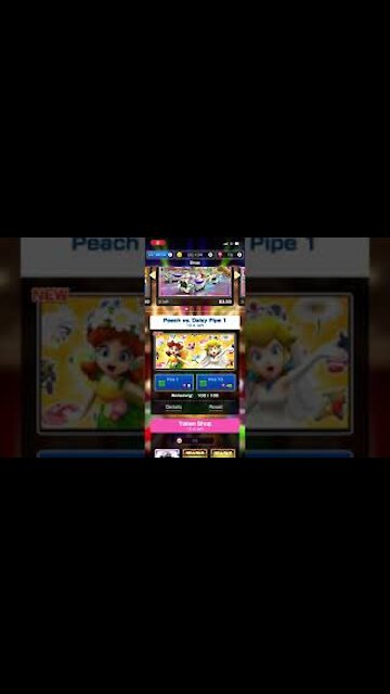 Mario Kart Tour - Peach vs. Daisy Pipe 1 Pull