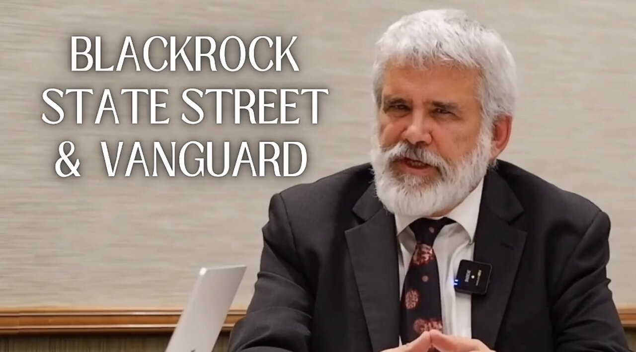 'That's Terrifying': Blackrock, State Street & Vanguard Control the World