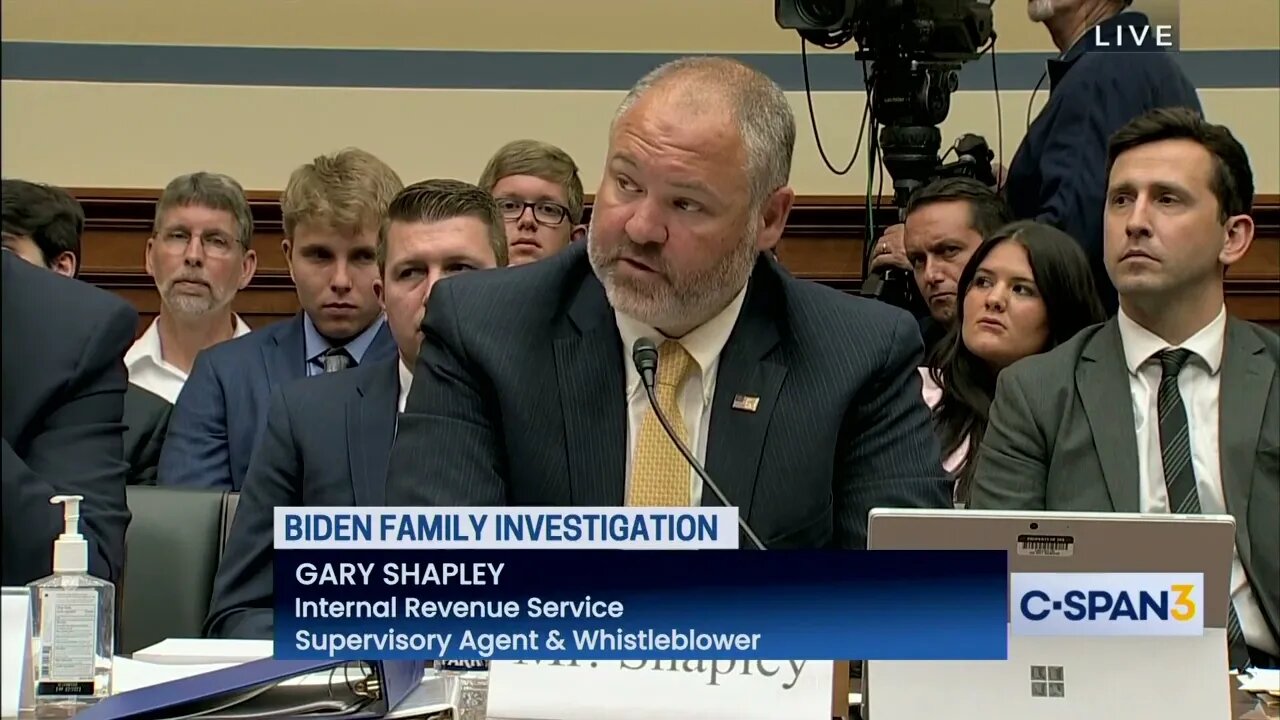IRS Whistleblower Shapley Confirms Biden Transition Team Tipped Off Before Hunter Biden Interview