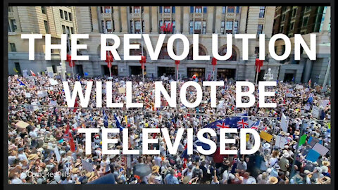 THE REVOLUTION WILL NOT BE TELEVISED.