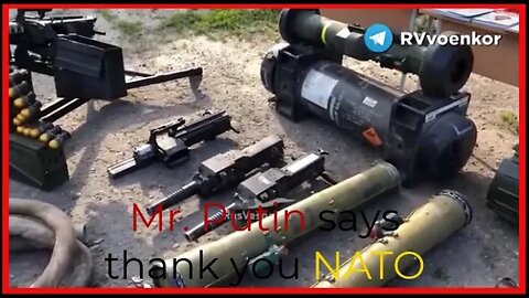 Thank you for the weapons #nato