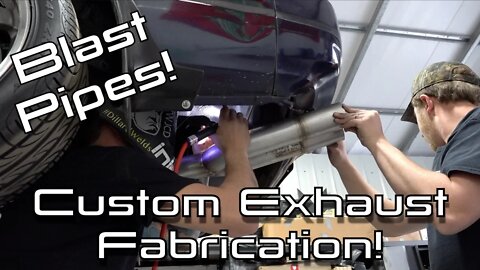 Fabricating A Custom Exhaust System (With Blast Pipes!): 240SX Restomod Ep.31