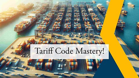 Unlocking Trade Compliance: The Key to Accurate Tariff Code Selection