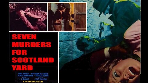 Paul Naschy SEVEN MURDERS FOR SCOTLAND YARD 1972 Modern London Terrorized by Ripper FULL MOVIE in HD & W/S