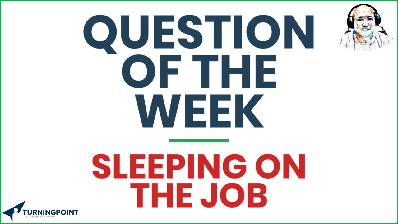 Question of the Week - Sleeping on the Job 💤💤💤