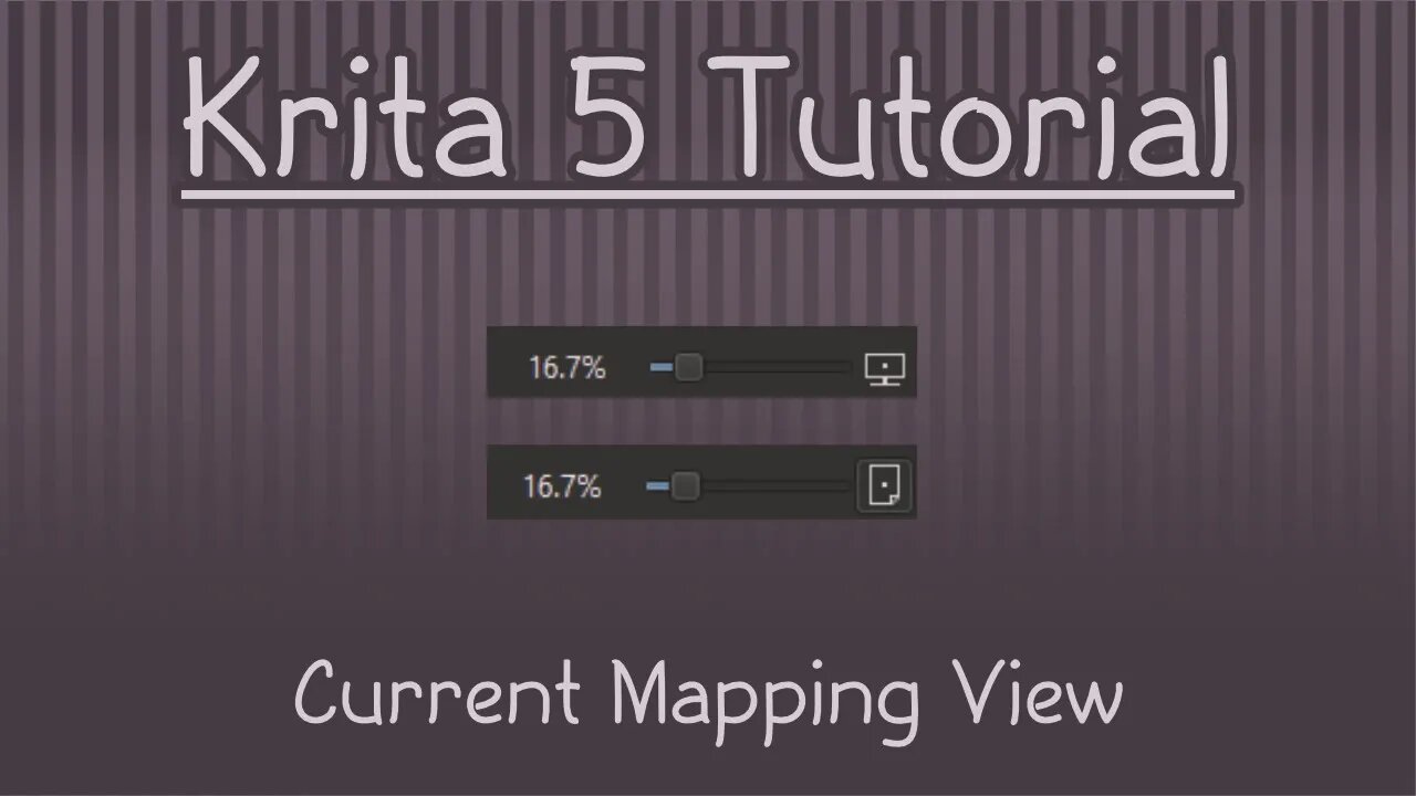 Krita 5.1 Tutorial: Switch From Print to Pixel Views