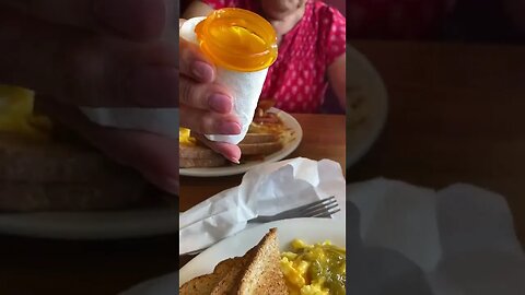she takes salsa in a medicine bottle… Video By kc95200 #Shorts