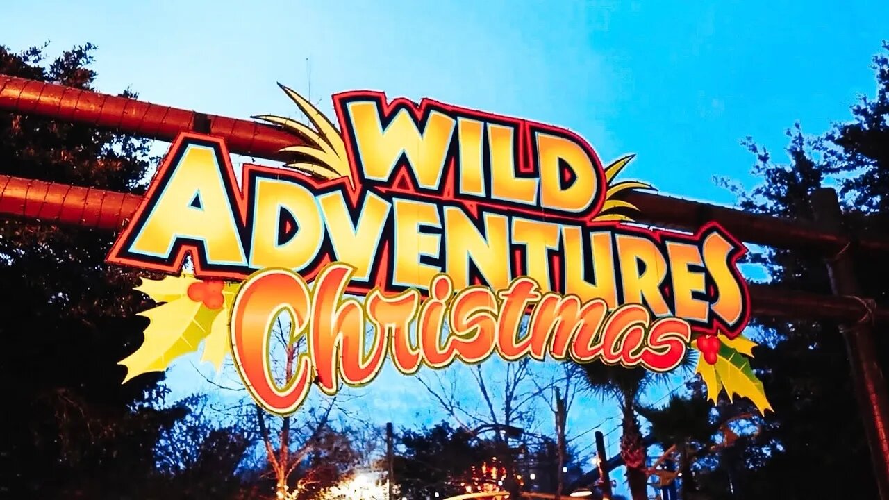 Wild Adventures Christmas - Full Tour and Review