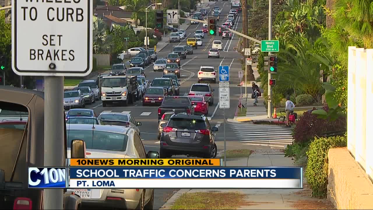 Point Loma school schedules creating dangerous roads, parents say