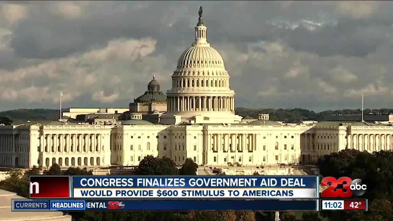 Bakersfield residents react to congress coming to an agreement on Covid relief deal