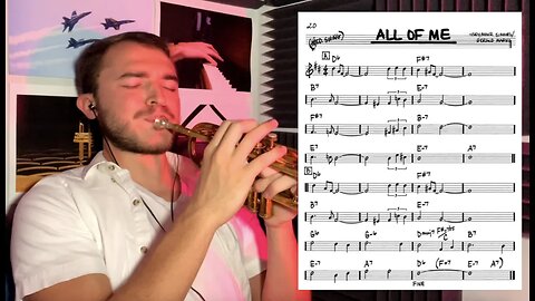 All of Me || Gerald Marks Jazz Standard || Trumpet & Vocal Cover