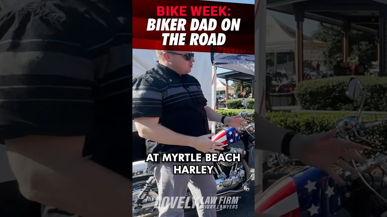 Biker Dad on the road #myrtlebeachbikerlawyer @TVBikerDad