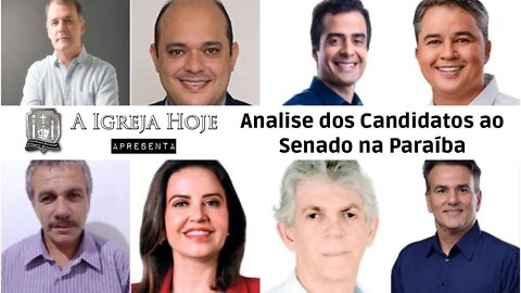 Analise dos Candidatos ao Senado na Paraíba