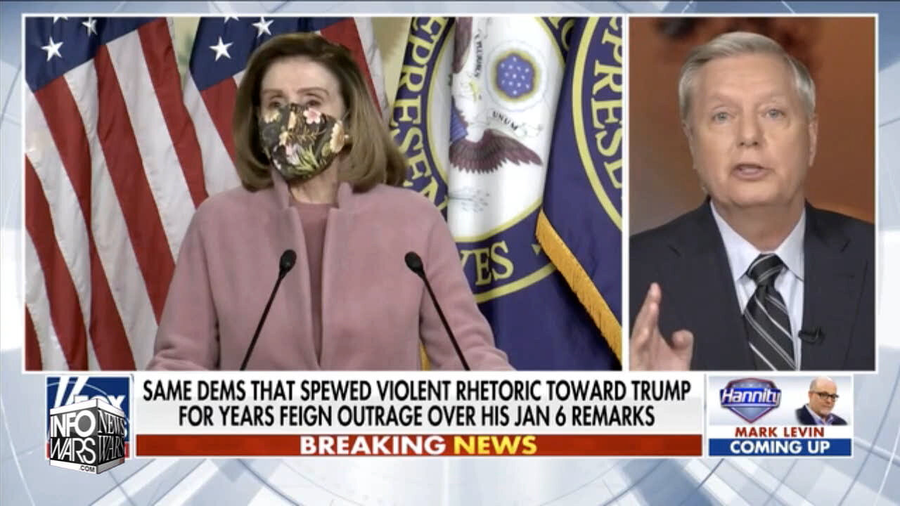 VIDEO: Swamp Creature Graham Asks 'What Did Pelosi Know' About January 6th