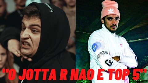 Wilson G " O Jotta R não é TOP 5 de batalhas de rap"