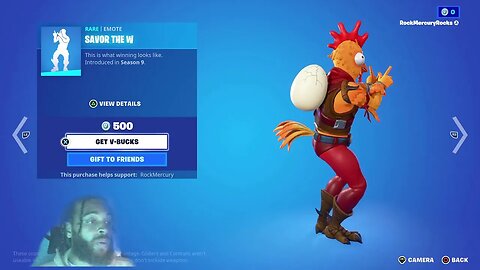 Fortnite with Rock Mercury