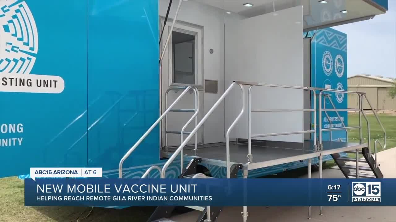 Mobile vaccine clinic targets Gila River Indian Community