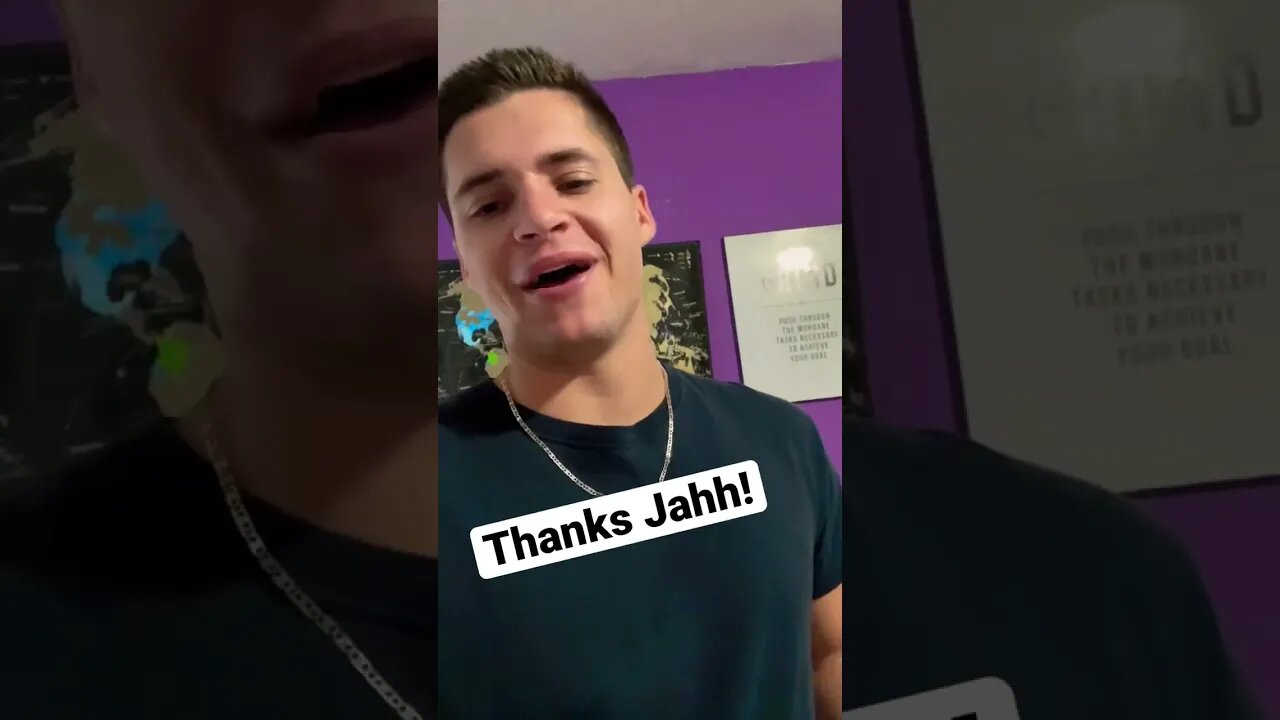 Thanks Jahh! #shorts