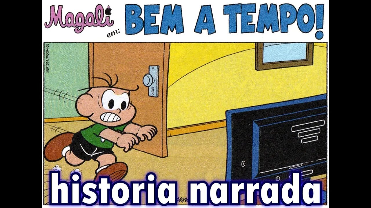 Magali em-Bem a tempo! | Gibis do Rapha