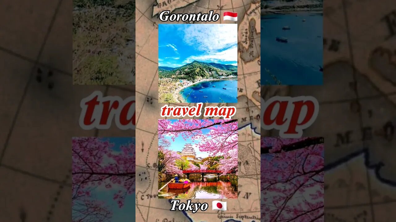 Perjalanan Dari Gorontalo 🇮🇩 Ke Tokyo 🇯🇵 #shorts #jepang #japan #indonesia