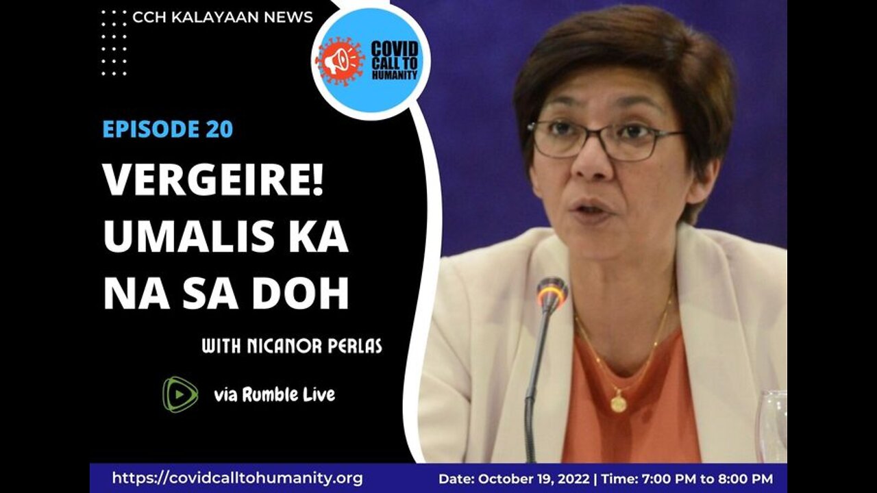 Episode 20: Vergeire! Umalis ka na sa DOH