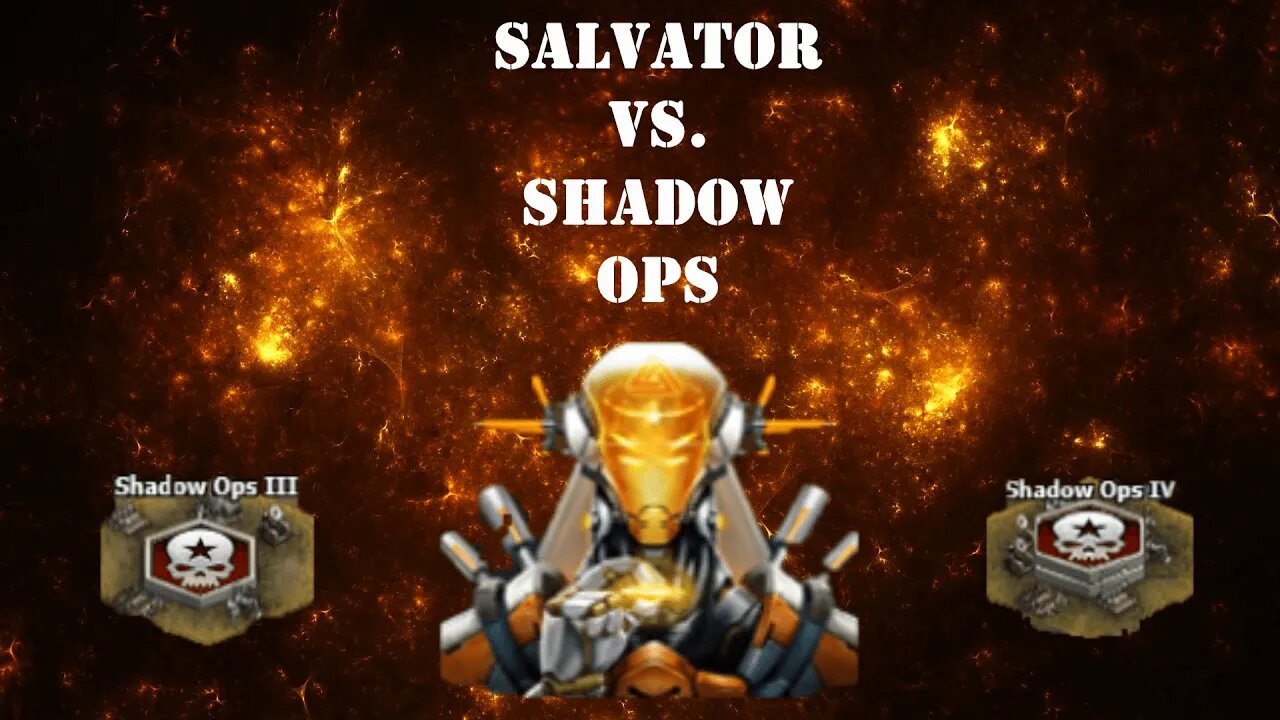 War Commander - Salvator Vs. Shadow Ops III and IV - Easy...Peasy