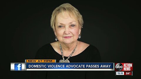 Domestic violence advocate passes away