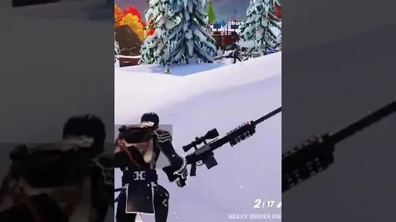 Running with A Sniper in Hand #shorts