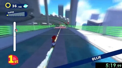 Let's Speedrun Mario & Sonic at the Olympic Games All EventsVery Hard @@@@ 4