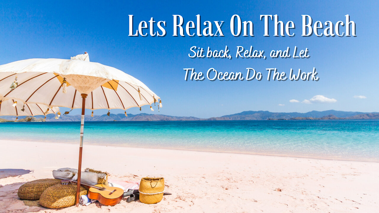 Relaxing Beach Waves, Sleep, Concentrate, Meditate