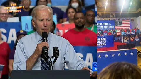 Protester to Biden at Maryland DNC rally: "You stole the election!"