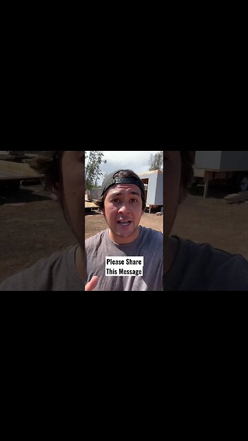 We Need Your Help Funding Tiny Homes in Lahaina. Find The Link on My IG or TikTok @bkrvlogs