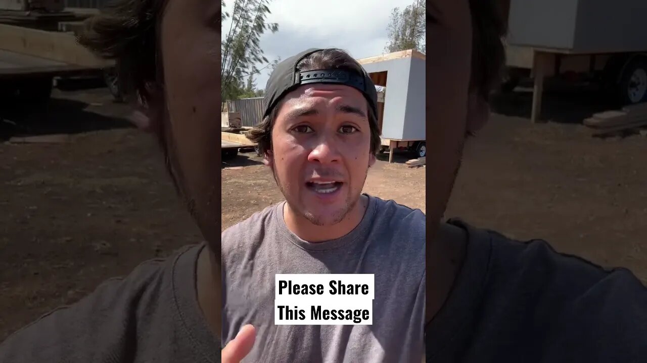 We Need Your Help Funding Tiny Homes in Lahaina. Find The Link on My IG or TikTok @bkrvlogs