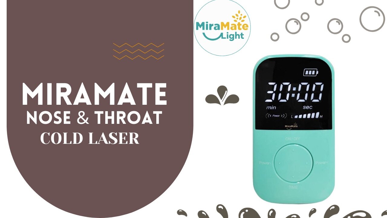 COLD LASER HEALING - NOSE AND THROAT