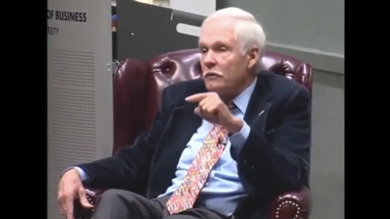 Depopulation: There's "Too Many People Using Too Much Stuff" - CNN Founder Ted Turner