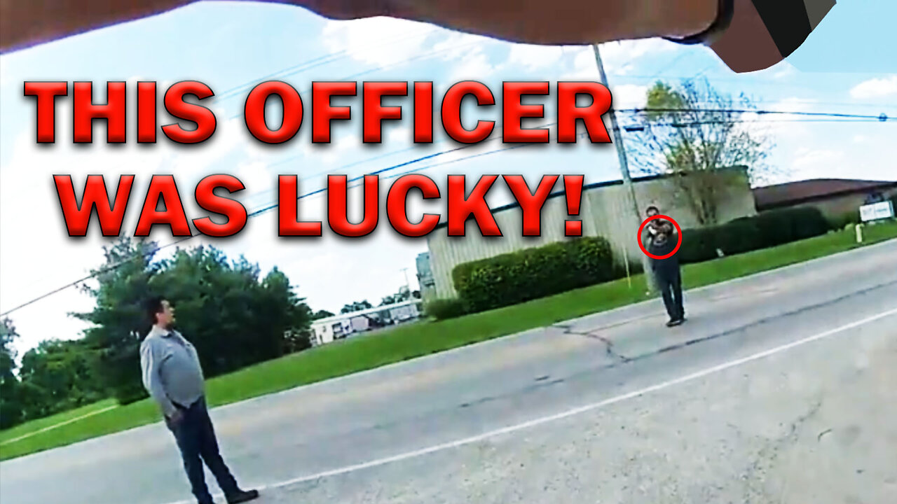 This Officer Was Very Lucky On Video! LEO Round Table S07E28e