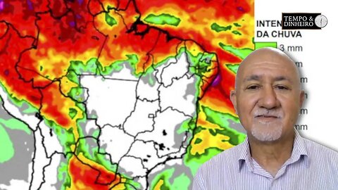 Chuvas intensas em Sergipe e Alagoas e chuvas no oeste do RS e SC