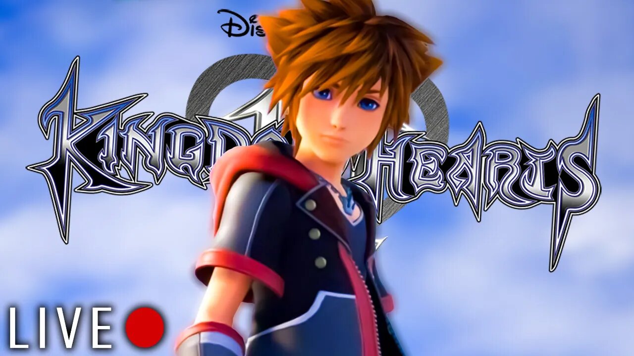 I FINALLY Play Kingdom Hearts 3 LIVE