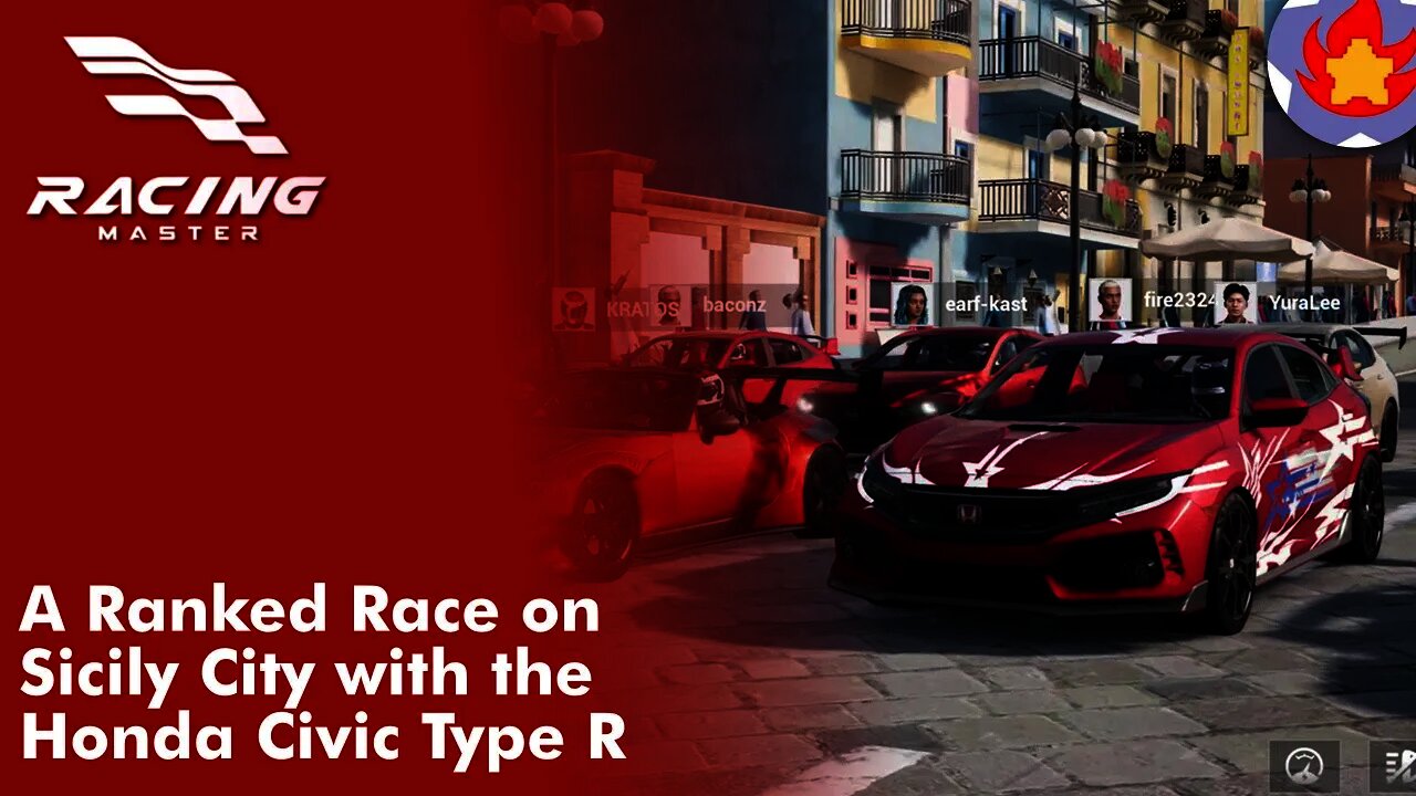 A Ranked Race on Sicily City with the Honda Civic Type R | Racing Master