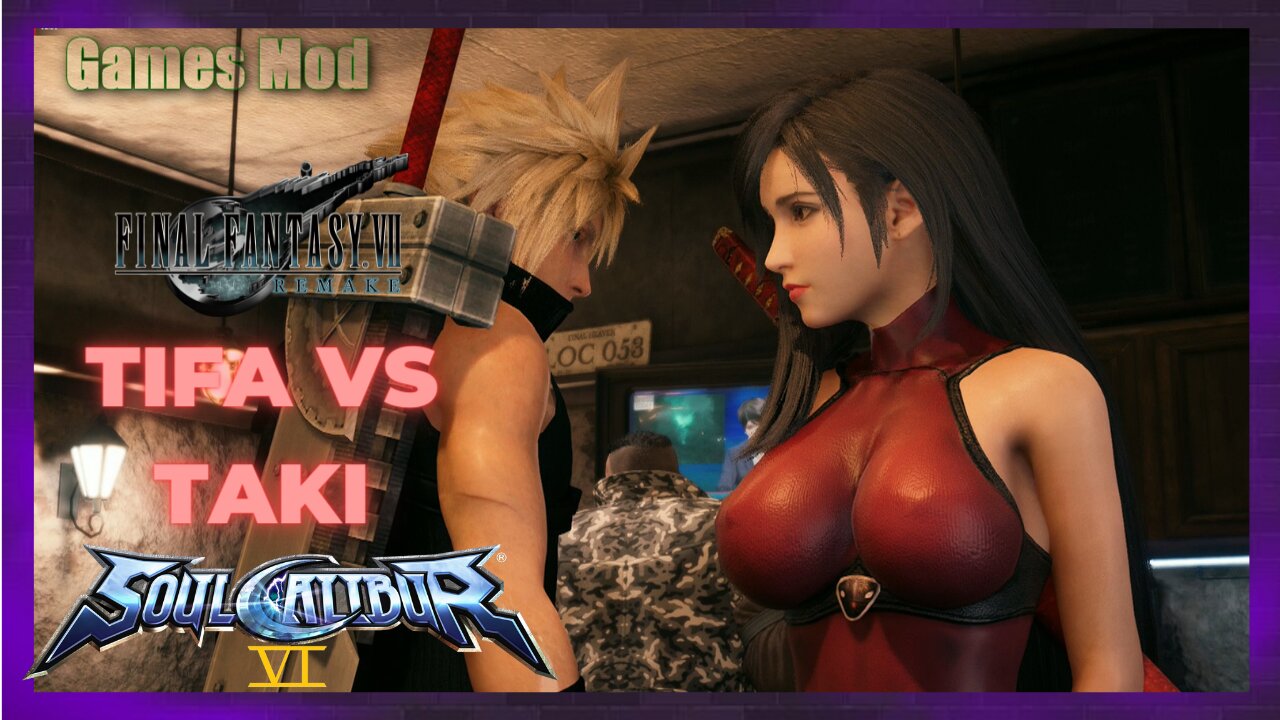 FINAL FANTASY 7 REMAKE : TIFA VS TAKI SEXY MODS LATEST