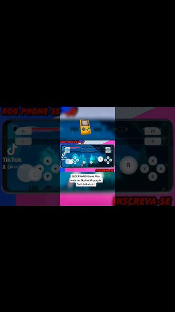 ELDERRAND está rodando no Skyline Mr Purple Emulator Switch liso #games