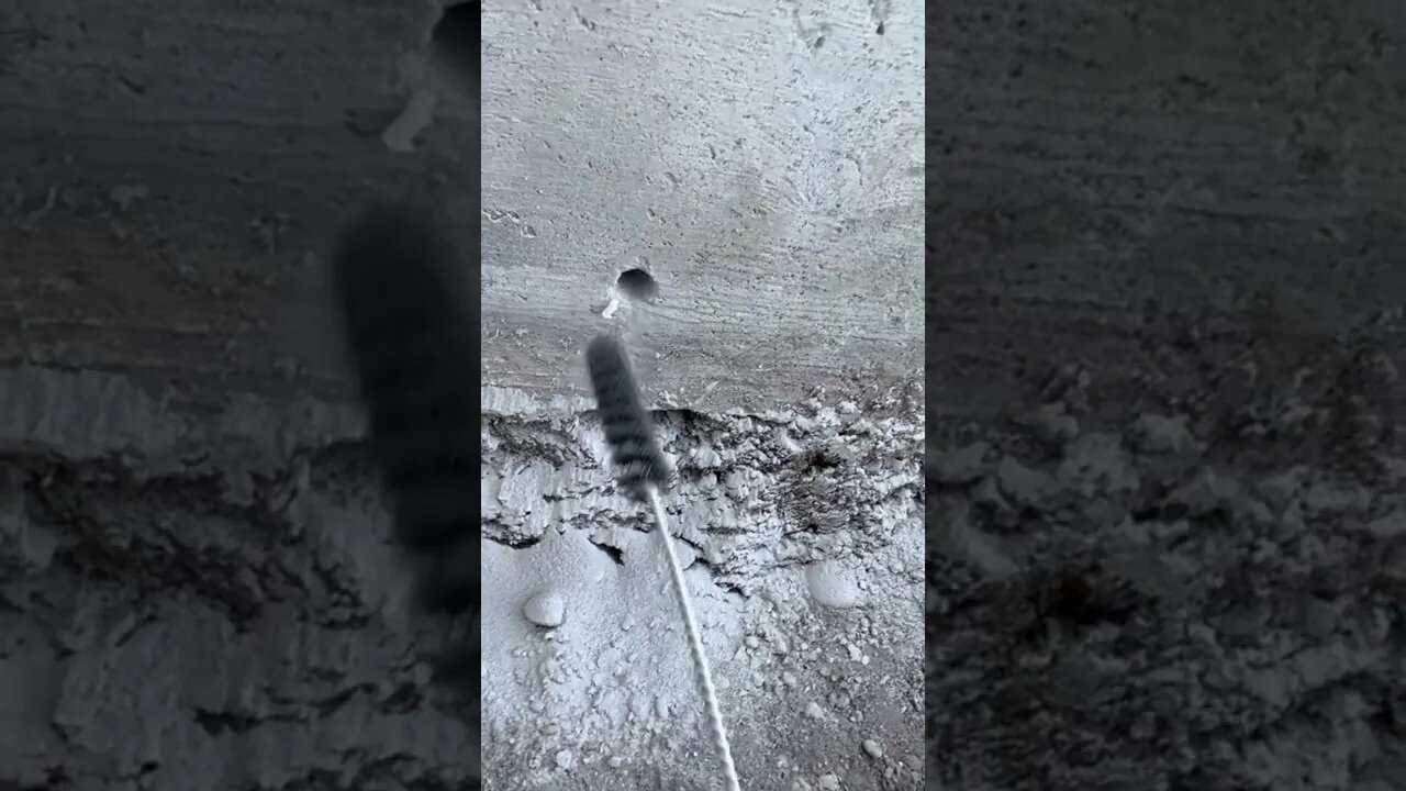 “Here’s a great way to clean out”-long pause-“holes in concrete”😂